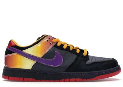 Pre-owned Nike Men's  Sb Dunk Low Appetite For Destruction Sneakers In Anthracite/deep Violet
