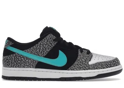 Pre-owned Nike Men's  Sb Dunk Low Atmos Elephant Sneakers In Medium Grey/black/white