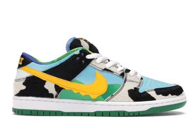 Pre-owned Nike Men's  Sb Dunk Low Ben & Jerry's Chunky Dunky (special Box) Sneakers In White/lagoon Pulse/black
