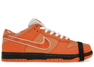 Pre-owned Nike Men's  Sb Dunk Low Concepts Orange Lobster Sneakers In Orange Frost/electro Orange/white In Multi