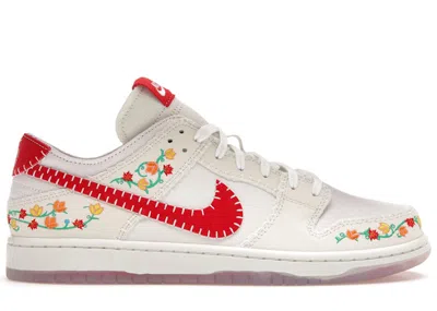 Pre-owned Nike Men's  Sb Dunk Low Decon N7 Sneakers In Opti Yellow/university Red/bright Crimson