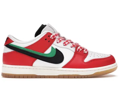 Pre-owned Nike Men's  Sb Dunk Low Frame Skate Habibi Sneakers In White/black/green