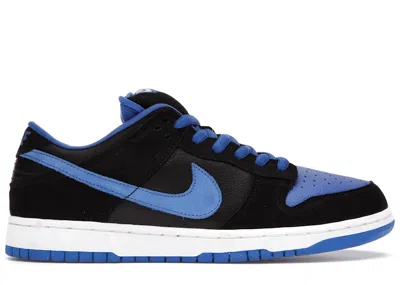 Pre-owned Nike Men's  Sb Dunk Low J Pack Royal Sneakers In Black/game Royal