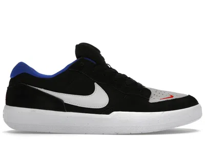 Pre-owned Nike Men's  Sb Force 58 Sneakers In Black/white/royal
