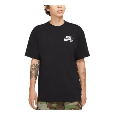 Nike Sb Spider Crewneck T-shirt In Black
