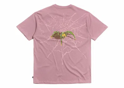Pre-owned Nike Men's  Sb Spider T-shirt In Plum Dust