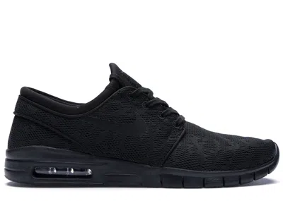 Pre-owned Nike Men's  Sb Stefan Janoski Max Triple Sneakers In Black/anthracite