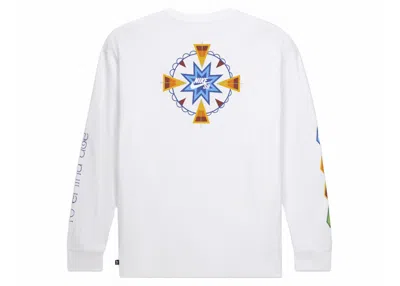 Pre-owned Nike Men's  Sb X Di'orr Greenwood Long Sleeve Max90 T-shirt In White