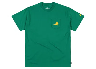 Pre-owned Nike Men's  Sb X Parra Brazil Federation Kit T-shirt In Clover/amarillo In Multi