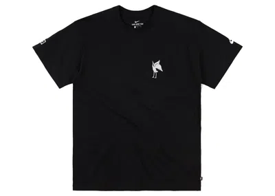 Pre-owned Nike Men's  Sb X Parra Japan Federation Kit T-shirt In Black/white