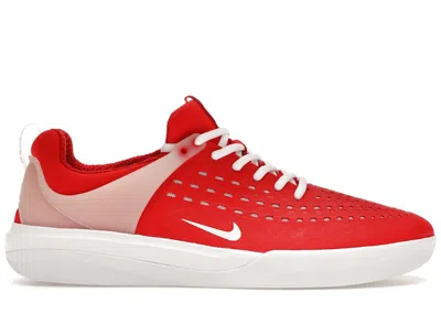 Pre-owned Nike Men's  Sb Zoom Nyjah 3 Sneakers In University Red