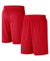Nike Men's  Scarlet Ohio State Buckeyes Performance Mesh Shorts In Scarlet
