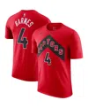 Nike Men's  Scottie Barnes Red Toronto Raptors Icon 2022/23 Name And Number Performance T-shirt In Red