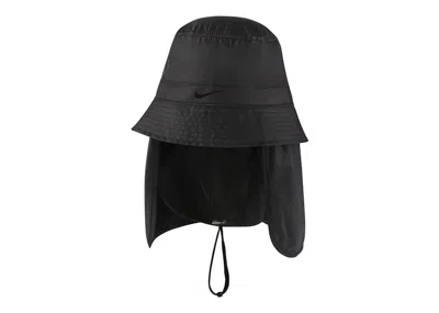 Pre-owned Nike Men's  Serena Williams Tennis Bucket Hat In Black