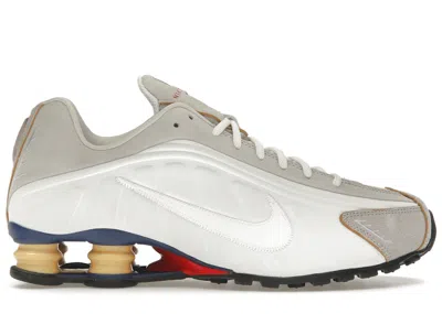 Pre-owned Nike Men's  Shox R4 Prm Design By Korea Sneakers In Phantom/sail/light Bone