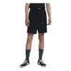Nike Men's  Solid Color Big Pocket Design Adjustable Belt Sports Straight Shorts Black