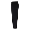 Nike Men's  Solid Color Corduroy Cone Cropped Casual Pants/trousers Black