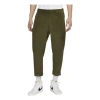 Nike Men's  Solid Color Corduroy Cone Cropped Casual Pants/trousers Green