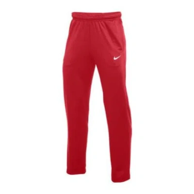 Nike Men's  Solid Color Elastic Waistband Sports Pants/trousers/joggers Red In Multi
