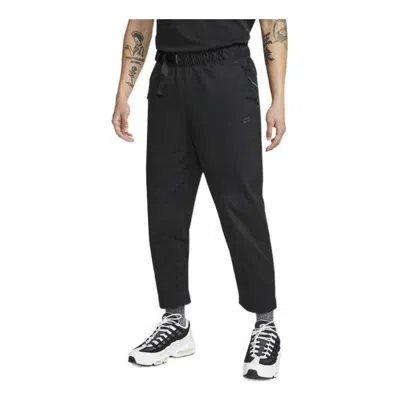 Nike Men's  Solid Color Lacing Sports Pants/trousers/joggers Black