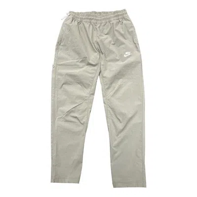 Nike Men's  Solid Color Logo Straight-leg Casual Pants/trousers Autumn Light Brown