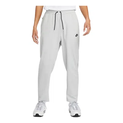 Nike Men's  Solid Color Logo Training Fleece Bundle Feet Sports Pants/trousers/joggers Gray