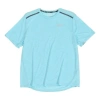 Nike Men's  Solid Color Quick Dry Breathable Sports Training Short Sleeve Blue T-shirt