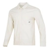 Nike Men's  Solid Color Woven Long Sleeves Autumn White Shirt
