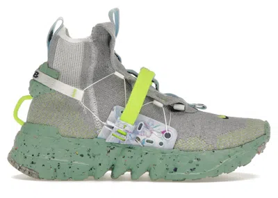 Pre-owned Nike Men's  Space Hippie 03 Sneakers In Grey/healing Jade In Multi