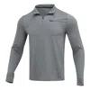 Nike Men's  Sports Training Casual Long Sleeves Gray T-shirt In Gray