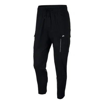 Nike Men's  Sportswear Cargo Big Pocket Casual Black Long Pants/trousers