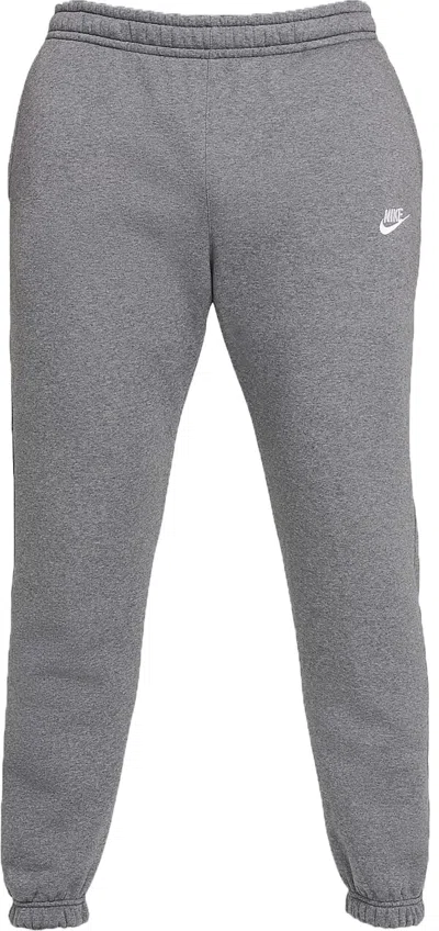 Pre-owned Nike Men's  Sportswear Club Fleece Joggers In Charcoal Heather/anthracite/white