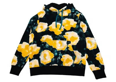 Pre-owned Nike Men's  Sportswear Club Floral Hoodie In Black