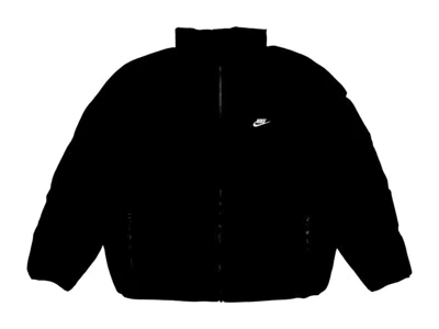 Pre-owned Nike Men's  Sportswear Club Puffer Jacket In Black/white