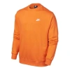 Nike Men's  Sportswear Club Fleece Crew In Orange