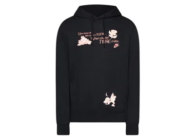 Pre-owned Nike Men's  Sportswear Open Concept Hoodie In Black