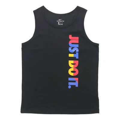 Nike Men's  Sportswear Retro Black Vest In Blue