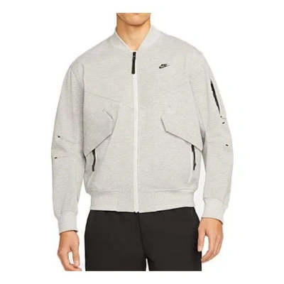 Nike Men's  Sportswear Storm-fit Tech Pack Unlined Loose Zipper Jacket Gray In Neutral