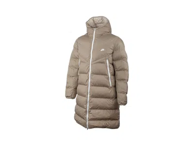Pre-owned Nike Men's  Sportswear Stormfit Windrunner Jacket In Beige In Sand