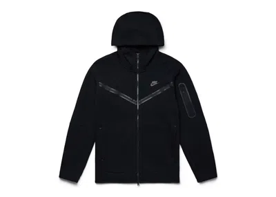 Pre-owned Nike Men's  Sportswear Tech Fleece Fullzip Hoodie In Black
