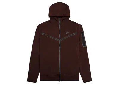 Pre-owned Nike Men's  Sportswear Tech Fleece Fullzip Hoodie In Earth/black