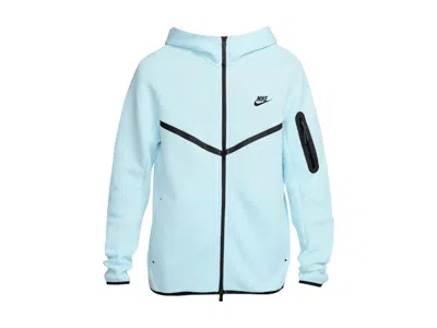 Pre-owned Nike Men's  Sportswear Tech Fleece Hoodie In Glacier Blue