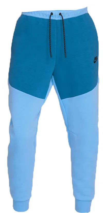 Pre-owned Nike Men's  Sportswear Tech Fleece Joggers In Dark Marina Blue/black In Multi
