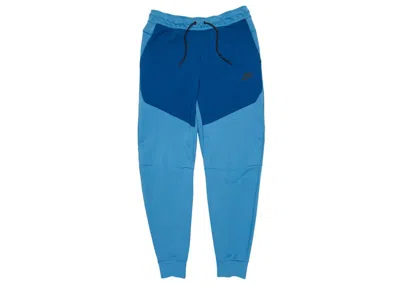 Pre-owned Nike Men's  Sportswear Tech Fleece Joggers In Dutch Blue/court Blue/black