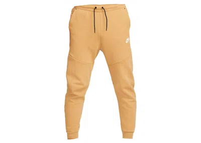Pre-owned Nike Men's  Sportswear Tech Fleece Joggers In Elemental Gold/sail