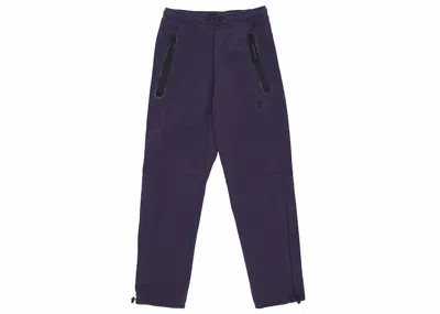 Pre-owned Nike Men's  Sportswear Tech Fleece Sweatpants In Cave Purple/black