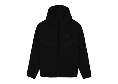 Pre-owned Nike Men's  Sportswear Tech Fleece Windrunner Full Zip Hoodie (fw24) In Black