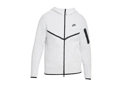 Pre-owned Nike Men's  Sportswear Tech Fleece Windrunner Hoodie In Birch Heather/black In Multi