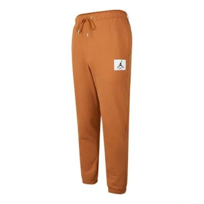Nike Men's  Ss22 Solid Color Sports Pants/trousers/joggers Khaki In Brown