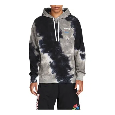 Nike Men's  Ss22 Tie Dye Printing Black